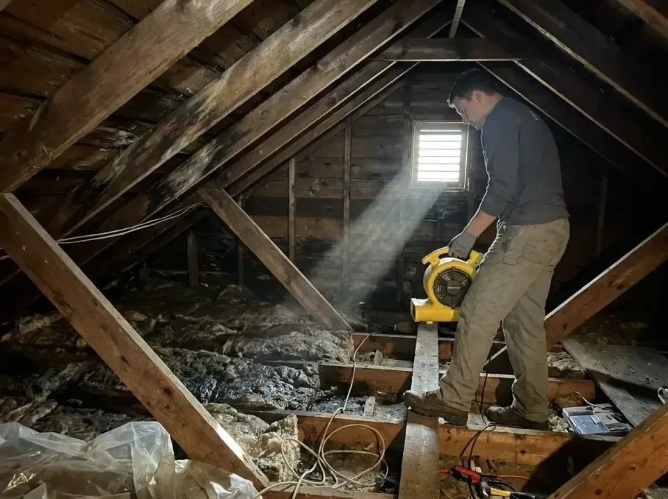 attic-water-damage-drying-proc-007 — frequently asked questions, Emergency Water Extraction & 24/7 Flood Response in Stanfie…